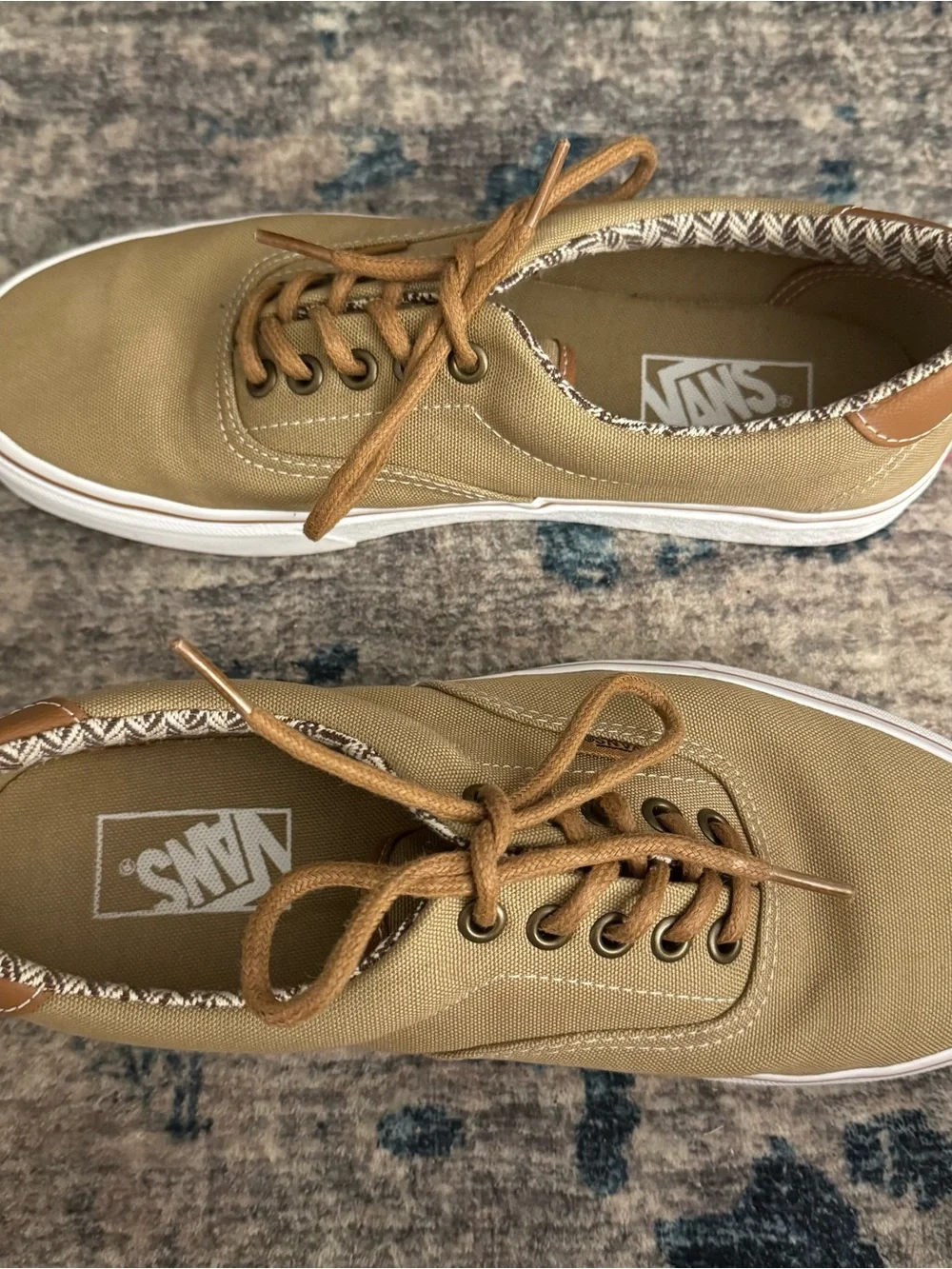 Vans Era 59 C&L - Khaki Chevron-Size 8‎ Men/Size 9.5 Women